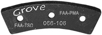 Grove 066-16 brake lining
